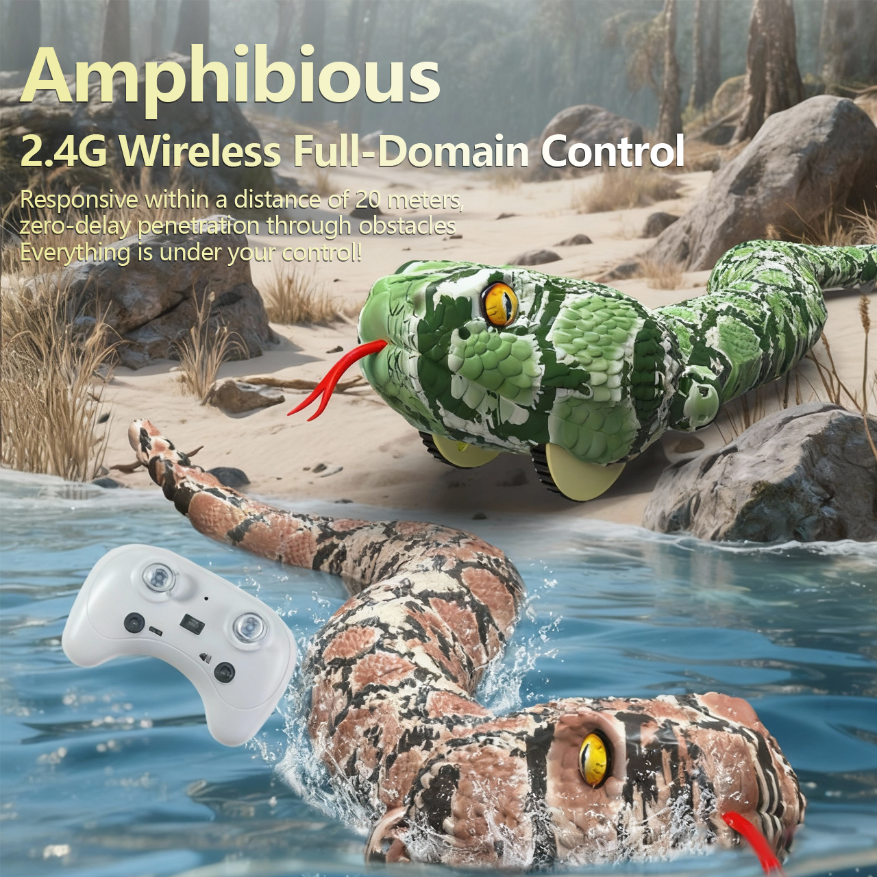 LOVILDS Wall Crawler Gecko - LED RC Toy for Indoor Family Fun & Prank Gifts